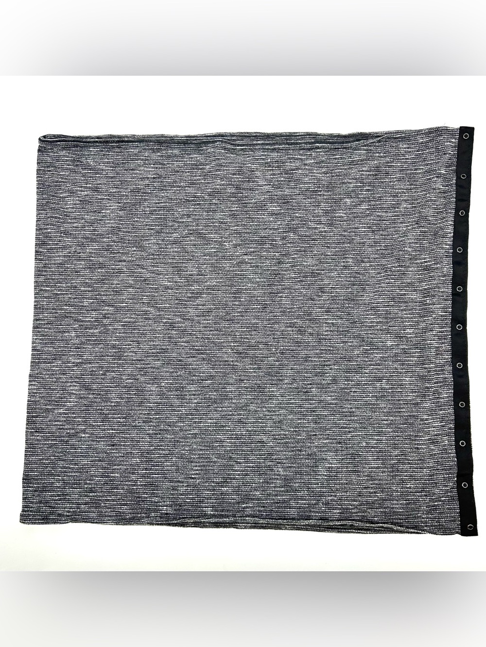 Lululemon Vinyasa Scarf Black Grey Snaps